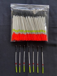 Pelampung Pancing Bulu Merak Kurus 12 cm / Kumbul Bulu Merak Super