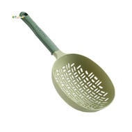 Scoop Colander, Silicone Colander Handle, Strainer Colander, Cooking Silicone Spoon, Pasta Colander 