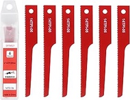 P4EV-6 Air Reciprocating Saw Blades,14TPI Reciprocating Air Bi-Metal Saw Hacksaw Blades Tools for Al