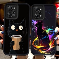 H2 Black Cat Case Case Case for Xiaomi POCO X6 Neo C65 C55 M6 Pro M6