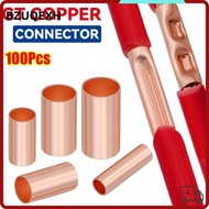 BZUQEXH 100Pcs Wire Terminal Crimp, Cable Connector Kit Hole Passing GT Copper Terminal Connecting T