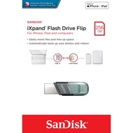 SANDISK แฟลชไดร์ OTG ไอโฟน iPhone Lightning 64GB/ 128GB/ 256GB iXpand FlashDrive Flip [SDIX90N] แฟลชไดร์ฟ แฟรชไดร์ฟ ipad SDIX90N-064G-GN6NN One