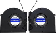 Replacement New CPU+GPU Cooling Fan for Razer Blade 16 RZ09-0483 RZ09-0483TEH3 RZ09-0483UWJ4-R3W1 Se