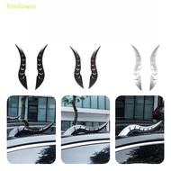 [fireflowerM] 2Pcs Personalized Universal Car 3D Dragon Horn Roof Decoration Creative & Cool Car Ext