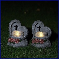 Memorial Stones for Pets Pet Tombstone Dog Headstones Solar Powered Pet Memorial Sign Sleeping Cat S