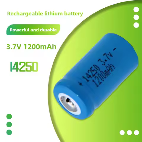 1-24PCS 3.7V 1200mAh 14250 Lithium Battery LS14250 ER14250H 1/2-R6 1/2 AA ER14250 Rechargeable Batte