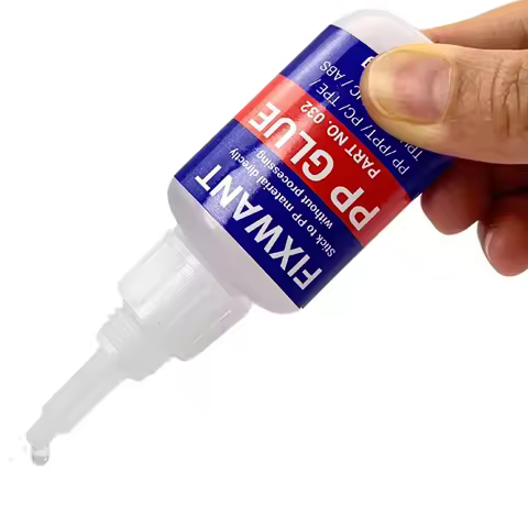 FIXWANT PP/ PPT/ PC/ TPE/ TPU/ ACRYLIC/ ABS Glue with Strong and Lasting Adhesion for Plastic Materi