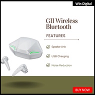 【SG LOCAL SELLER】G11 Wireless Earbuds TWS Bluetooth Headphones Stereo Sound IPX4 Dual Bluetooth 5.0 