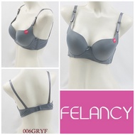 Bra FELANCY Underwire Size 34B 36B 38B Thin Foam Full Cup/ Underwear 006F