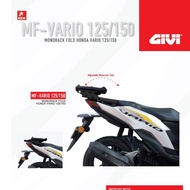 GIVI MONORACK VARIO 125 / 150 MF RACK FOLD RACK LIPAT HONDA VARIO 150 / 125 RACK GERAK