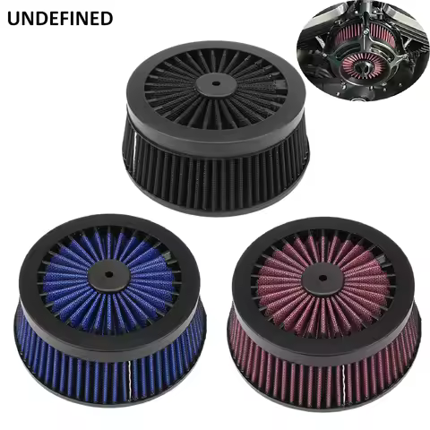 Motorcycle Air Cleaner Intake Filter Replacement Element For Harley Touring FLSTN Dyna/FXR 93-17 FLS