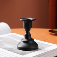 Candle Holder Aesthetic Dudukan Lilin Emas Hitam Bahan Baja Candle Holder Bbw Tempat Lilin Vintage