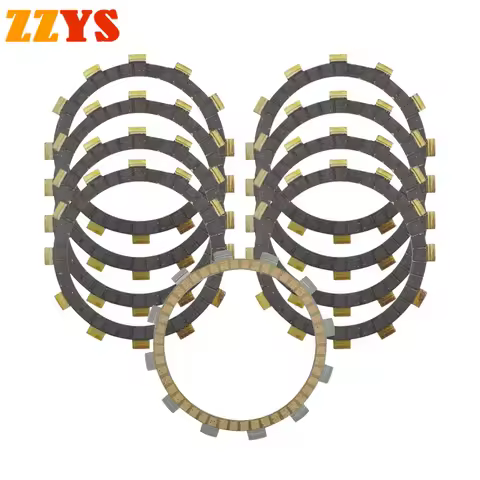 Motorcycle Friction Clutch Plate Kit For Yamaha FZR1000 2LA 87-88 FZR1000R Exup FZR 89-95 GTS1000A 4