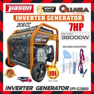 [ NEW ] QUASA UPI-G3800 7HP 208CC Inverter Generator / Penjana 3800W