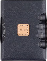 MITER Case for Chord Mojo 2, Handmade Artificial Italy PU Leather (Mojo 2 Single Black)