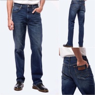 [NEW & ORIGINAL] Wrangler Heritage 13MWZ STRETCH Denim, Medium Dark Blue.