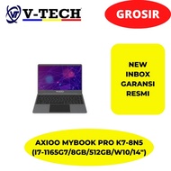 [✅Ready Stock] Axioo Mybook Pro K7-8N5(I7-1165G7/8Gb/512Gb/W10/14")