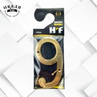 Brass House Number (Number 9)