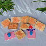 Mainan Edukasi Anak Stempel Bunga
