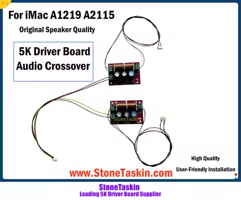 StoneTaskin High Quaility Treble Bass Speaker Crossover Divider For iMac 27 Inches A1219 A2115 Speak