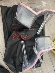 Pleaser 透明高跟鞋