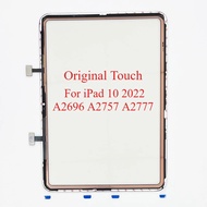 Original Glass Touch Screen Digitizer Frame Sticker For iPad 10 10.9 A2696 A2757 A2777 LCD Repair