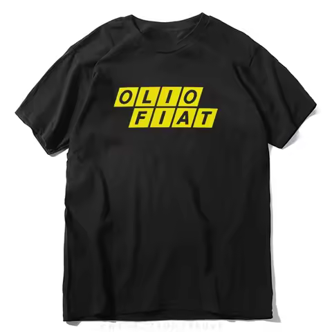 Olio Fiat T-Shirt Car Enthusiast Abarth Rally Tee Unisex T-Shirt Shirt