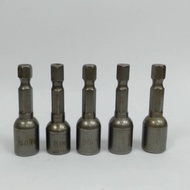 8mm x 42mm Magnetic Nut Socket 1/4'' Hex Shank Socket Magnetic Nut Driver