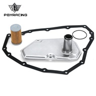 PQY Transmission Oil Filters & Pan Gasket Set For 12-19 Nissan Sentra Versa Note 31728-3JX0A 31728-3