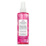 Heritage Store Rosewater & Glycerin Hydrating Mist - Skincare for Hydration & Skin Repair