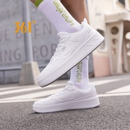 361 Degree Af1 Men Skateboard Shoes Small White Shoes Casual Heightened Thick Bottom Soft Elastic 67