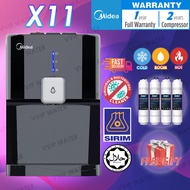 New Design Midea Mild Alkaline Water Dispenser Hot Normal Cold Model: 1635 or 1662-X11 With 4 Korea 