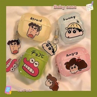 airpod case airpods case Fun Crayon Shin-Chan Huaqiang North pro4/5 Protective Case Apple Bluetooth 