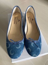 Marine Serre x Repetto 牛仔聯名款芭蕾舞鞋