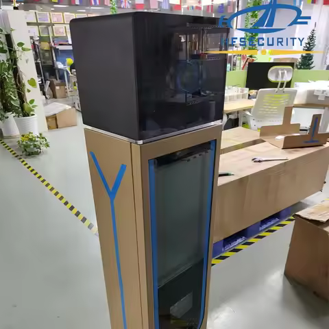 HFSecurity HF509 Boom And Camera LCD Display All-in-one Machine Automatic Boom Barrier Parking Barri