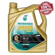Petronas Syntium 3000 E 5W40 SN/CF Fully Synthetic Engine Oil (4L) For Proton , Perodua , Honda , To
