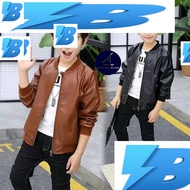 baju jaket kulit lelaki men jaket budak kanak wow ss4959pp