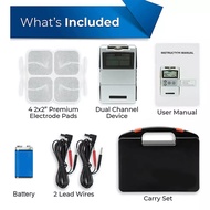 Tens เครื่องนวดกล้ามเนื้อไฟฟ้าดิจิทัล 7000 Tens EMS บรรเทาอาการปวด