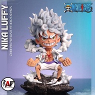One Piece Luffy Nika Gear 5 Chibi Showhand Studio Action Figure RecastDesign
