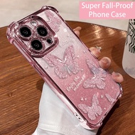 Plating Glitter Casing For Realme 15T C85 14X 12X 11X 15X C71 C75 5 5S 5i 7i 8 9 11 12 13 15 14 Pro 