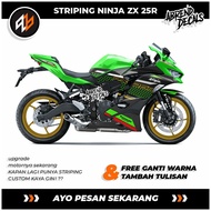Ninja ZX25R STRIPING / KAWASAKI NINJA ZX 25 R / ZX25R MOTORCYCLE STICKERS