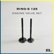 DEMAK RINO S 125 - ENGINE VALVE SET (IN/EX) RINO S125 RINOS125