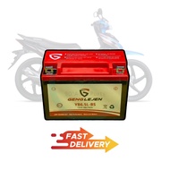 YB6.5L BATTERY MOTORCYCLE MODENAS KRISS 110 MR2 MR3 DEMAK DTM150 DTM200 DZM200 RANGER WMOTO F15