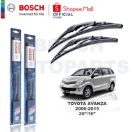 Bosch Advantage Wiper Blade Set For Toyota Avanza 2006-2015 (20"/16")
