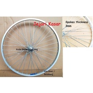 26" x1.75 / 1.95 / 2.125  Rim MTB JEJARI /SPOKES 26 Kasar besar  sesuai untuk basikal size 26"