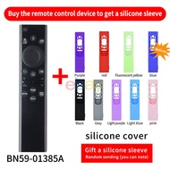 New BN59-01385A For Samsung Solar Rechargeable Smart Voice TV Remote With Cover