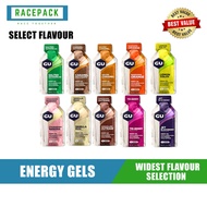 GU Gel 1 Pack Energy Gel | 15 Flavours | Running Gel | Endurance Athletes | Runners [Racepack.sg]