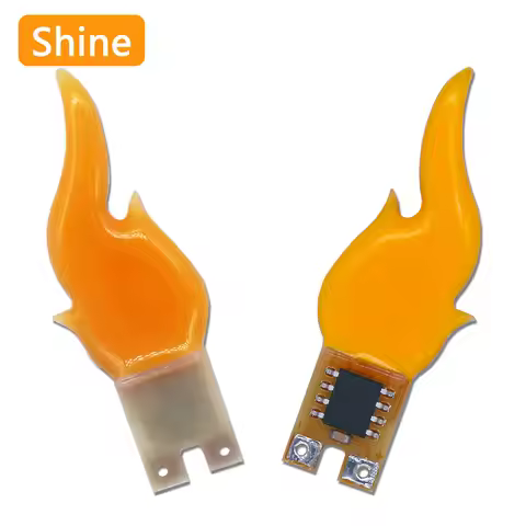 LED New Flash Candle Flame Light DC3~5V 2200K Warm White Birthday Party Camping Light Bulb LED Alien