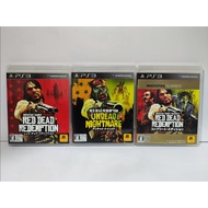 แผ่นแท้ 📀 PS3 Series Red Dead Redemption แบบเลือกหน้าเกมได้เอง | มือ2✌ สภาพไปทางดี  | Zone Japan | Playstation 3 🎮