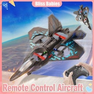 F22 Remote Control Fighter Airplane Foam RC Jet Turbine with LED Light RC Jet Fighter Boy Gift